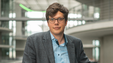 Der Generalsekretär der FDP Bayern und stellvertretende Fraktionsvorsitzende der Freien Demokraten im Deutschen Bundestag Lukas Köhler.