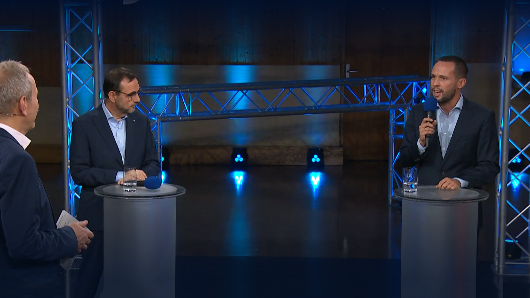 Bayerns FDP-Landesvorsitzender Martin Hagen in der Sendung „jetzt red i“ des Bayerischen Rundfunks vom 16. Oktober 2024.