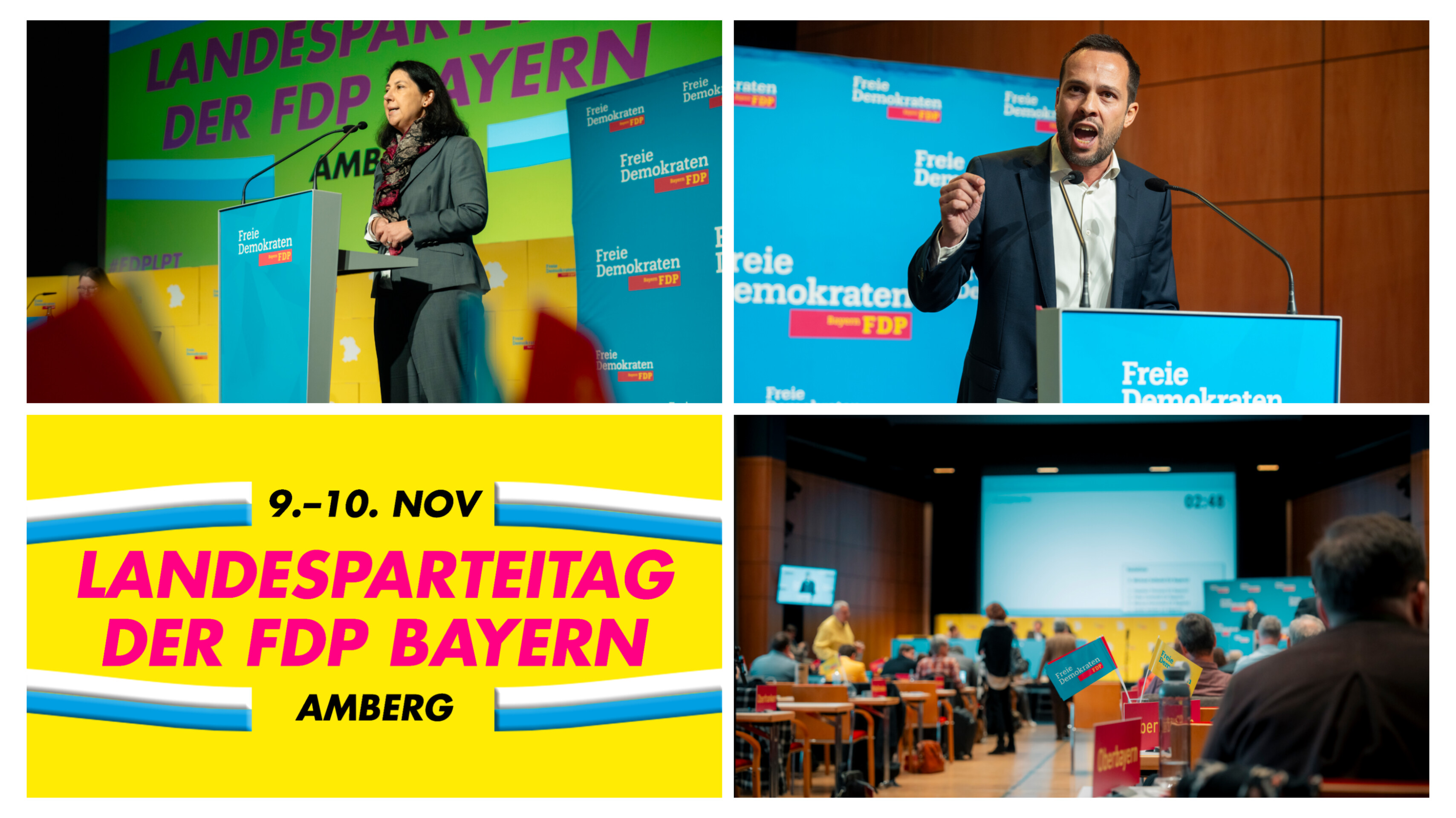 Impressionen des 86. Landesparteitags in Amberg.