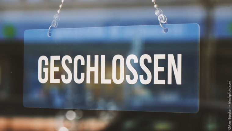 Geschlossen