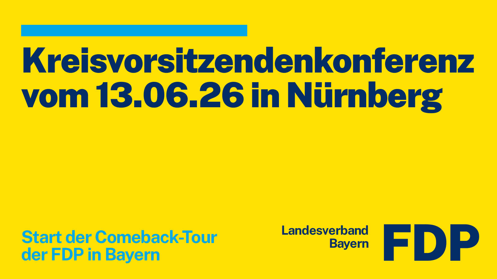 Kreisvorsitzendenkonferenz vom 13.06.26